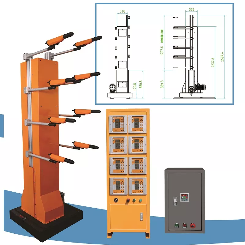 đặc trưng hệ thống phun sơn tĩnh điện tự động COLO-2600D đặc trưng hệ thống phun sơn tĩnh điện tự động COLO-2600D